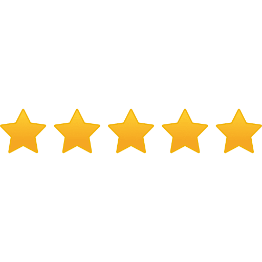five star rating icon