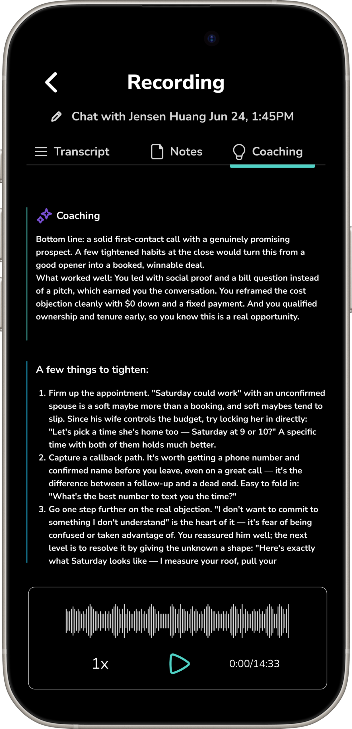 coaching image